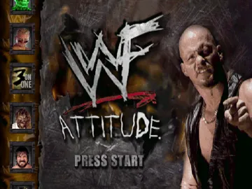 WWF Attitude (GE) screen shot title
